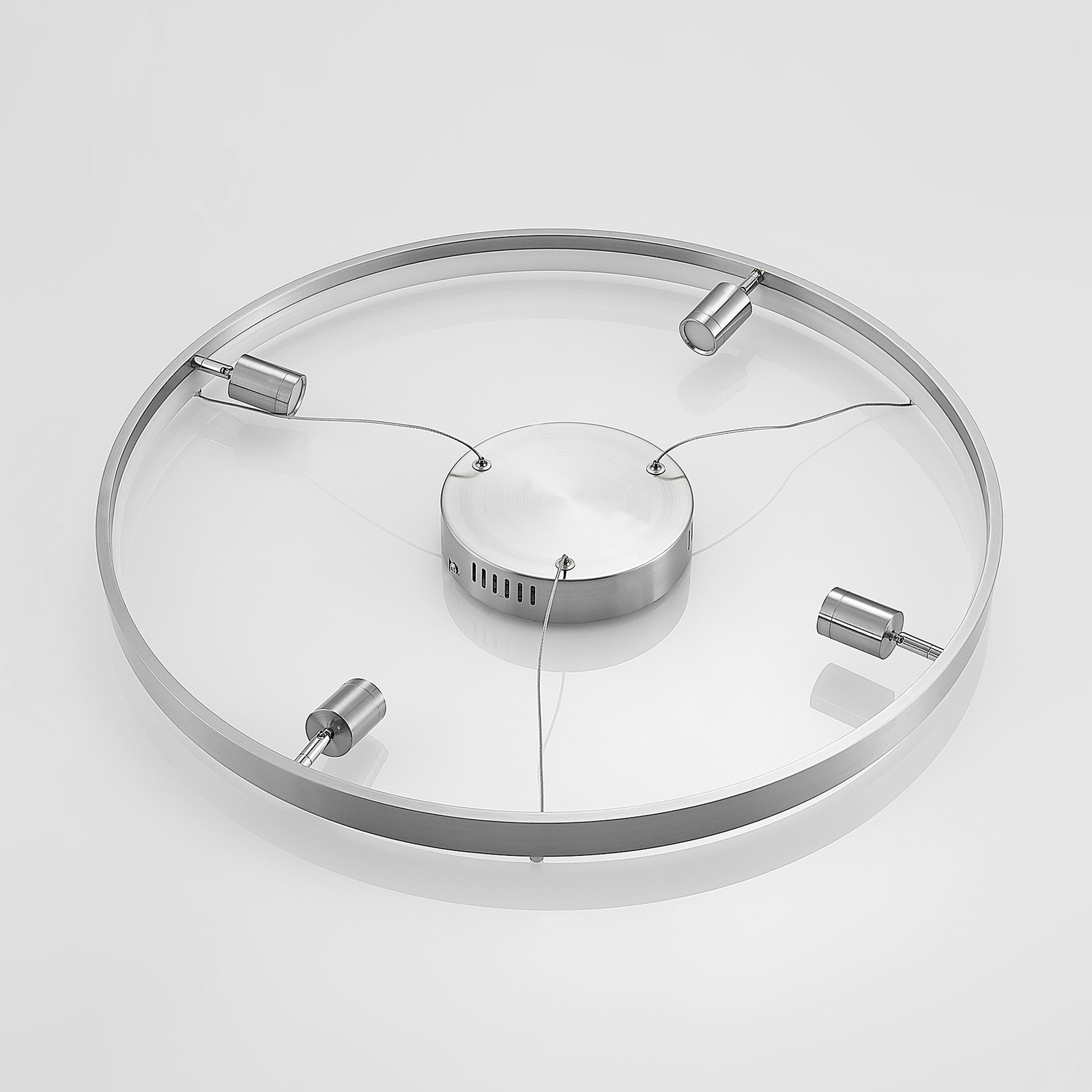 Lucande Paliva -LED-riippuvalaisin, 64 Cm, Nikkeli - Image 7