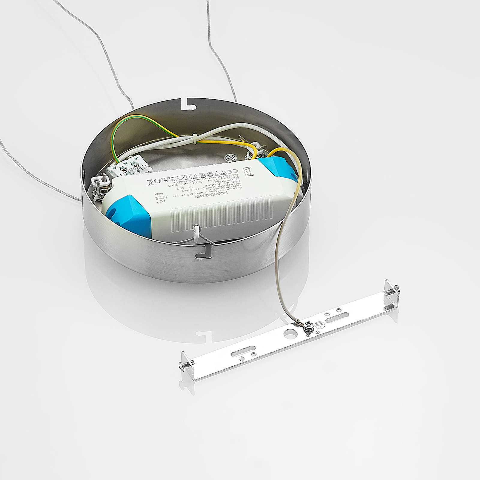 Lucande Paliva -LED-riippuvalaisin, 64 Cm, Nikkeli - Image 8