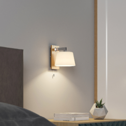 Lucande Rhea -seinävalaisin Vaaleaa Puuta