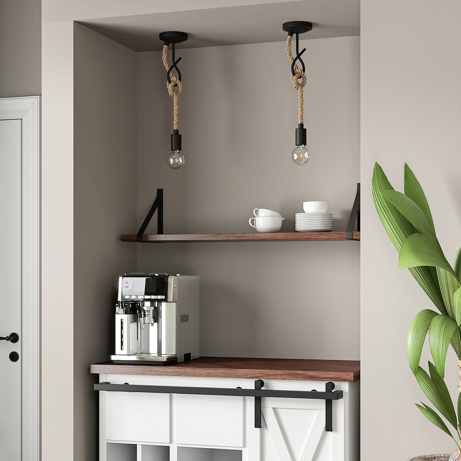 Lucande Ropina -riippuvalo, 1-lamppuinen - Image 2