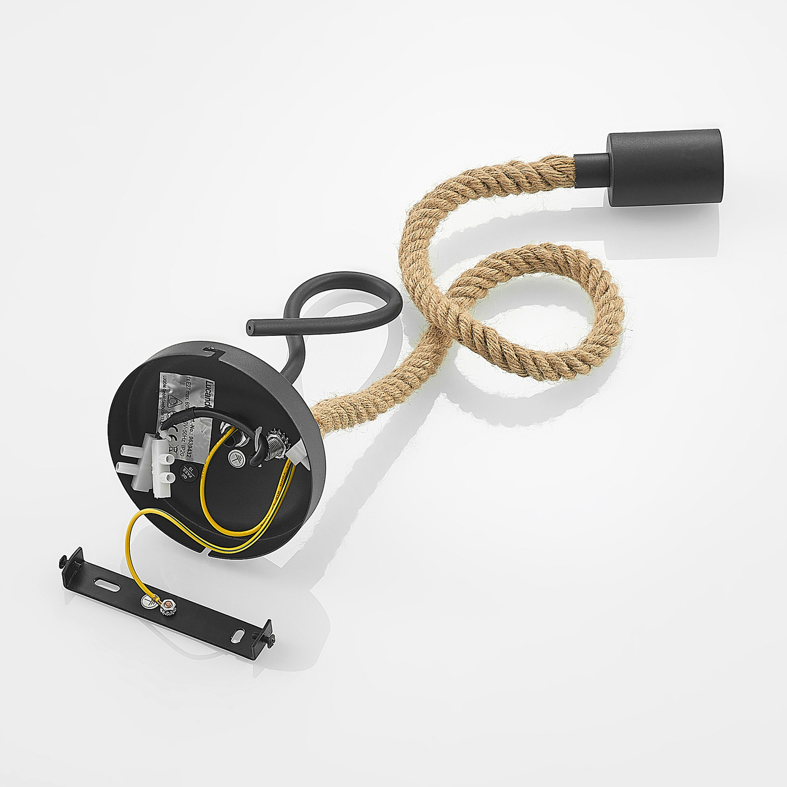 Lucande Ropina -riippuvalo, 1-lamppuinen - Image 8