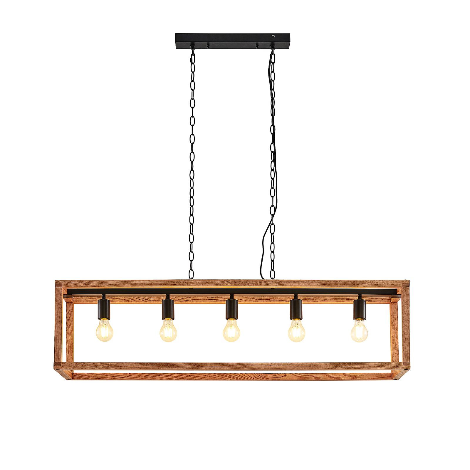 Lucande Sedrik -riippuvalaisin, 5-lamppuinen - Image 5