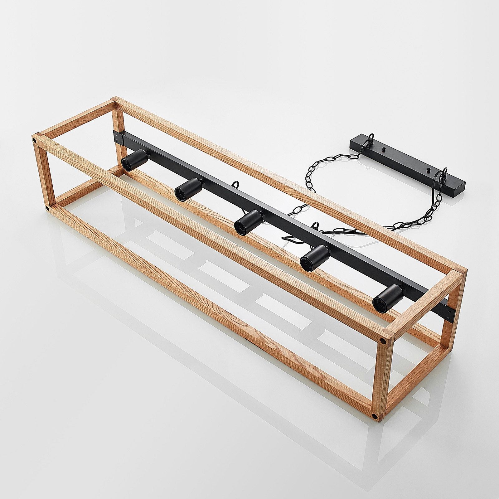 Lucande Sedrik -riippuvalaisin, 5-lamppuinen - Image 7