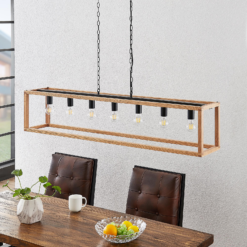 Lucande Sedrik -riippuvalo, 7-lamppuinen