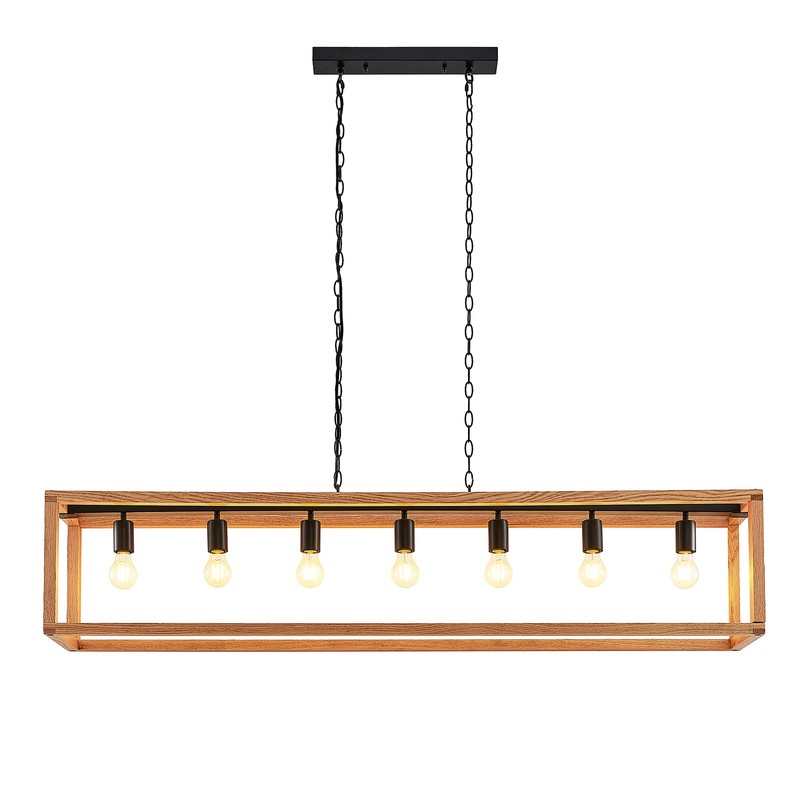 Lucande Sedrik -riippuvalo, 7-lamppuinen - Image 5