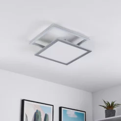 Lucande Senan -LED-kattovalaisin, Neliömäinen