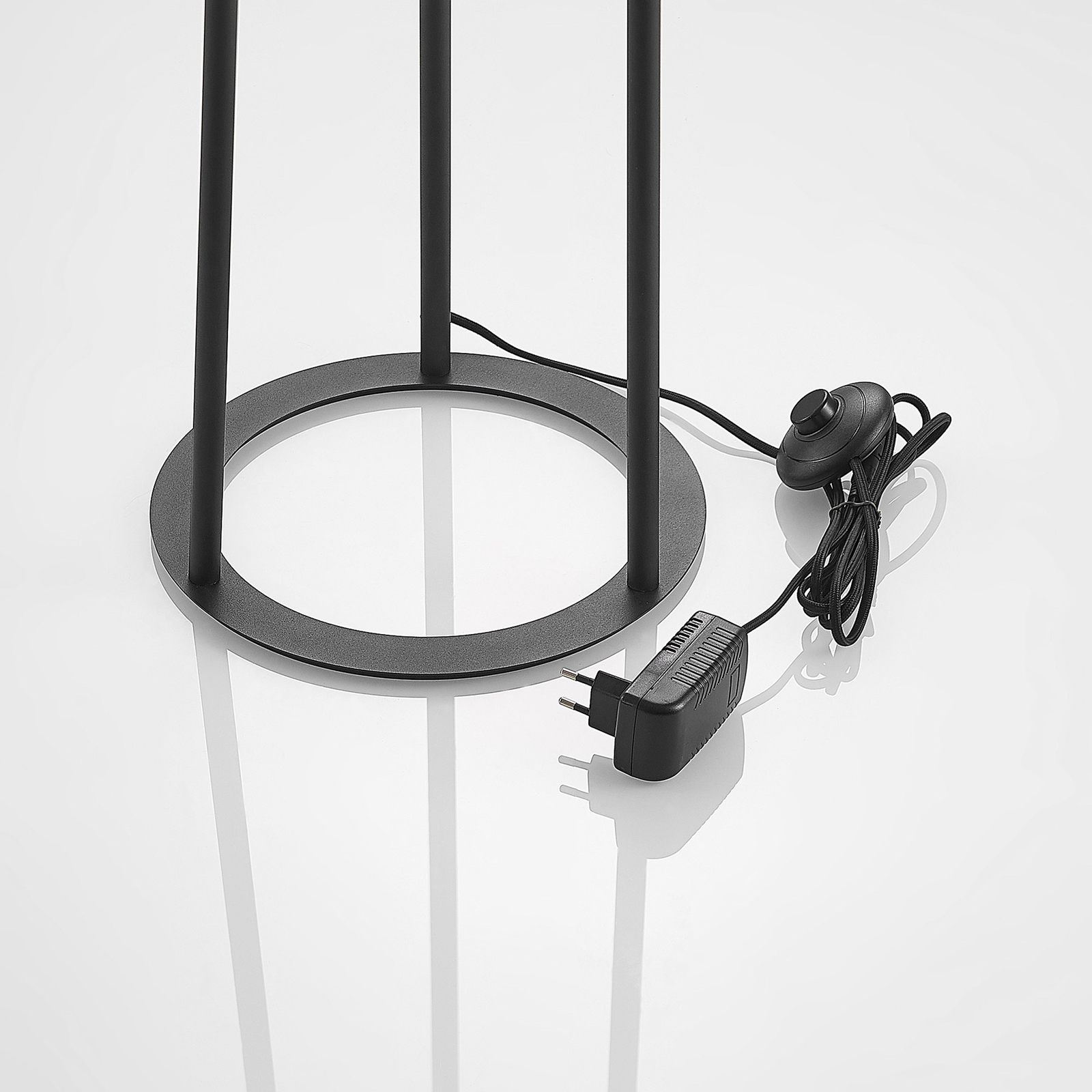 Lucande Seppe -LED-lattiavalo, Ø 30 Cm, Nikkeli - Image 6