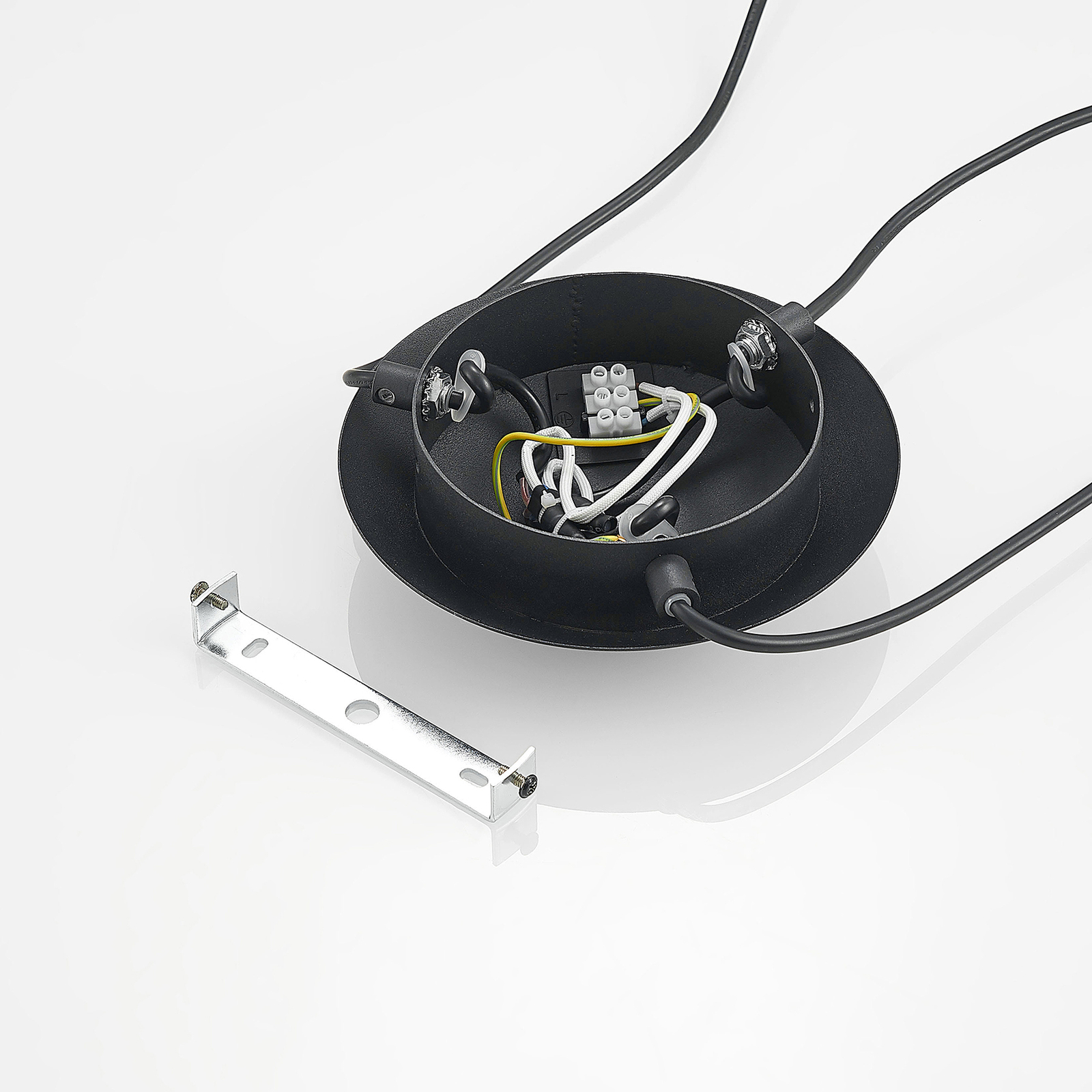 Lucande Serina -riippuvalo, 3-lamppuinen Valkoinen - Image 8