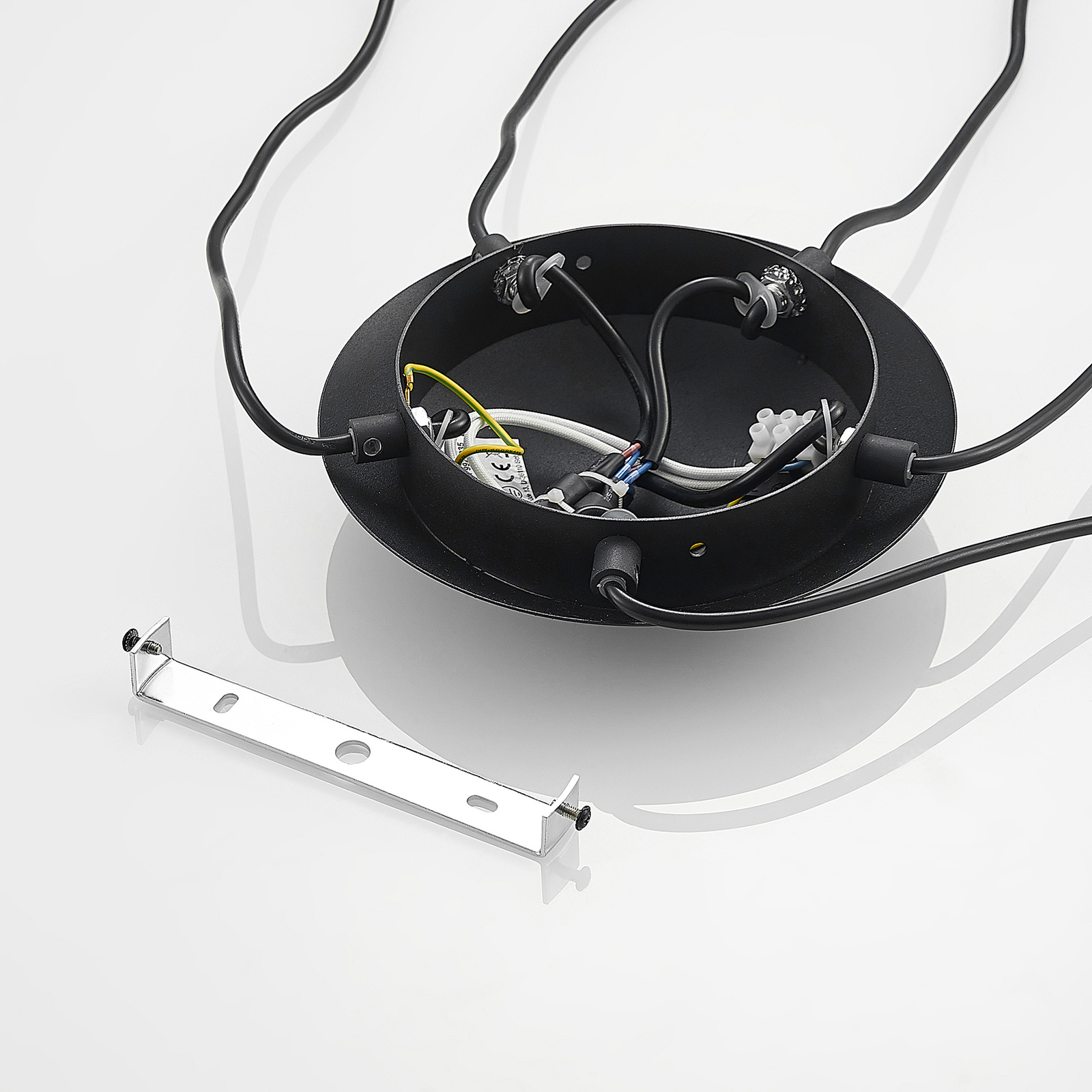 Lucande Serina -riippuvalo, 5-lamppuinen Valkoinen - Image 8