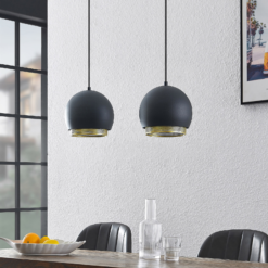 Lucande Sivanel -riippuvalo, 2-lamppuinen