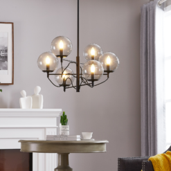 Lucande Sotiana -riippuvalo 6 Lasipalloa, Musta