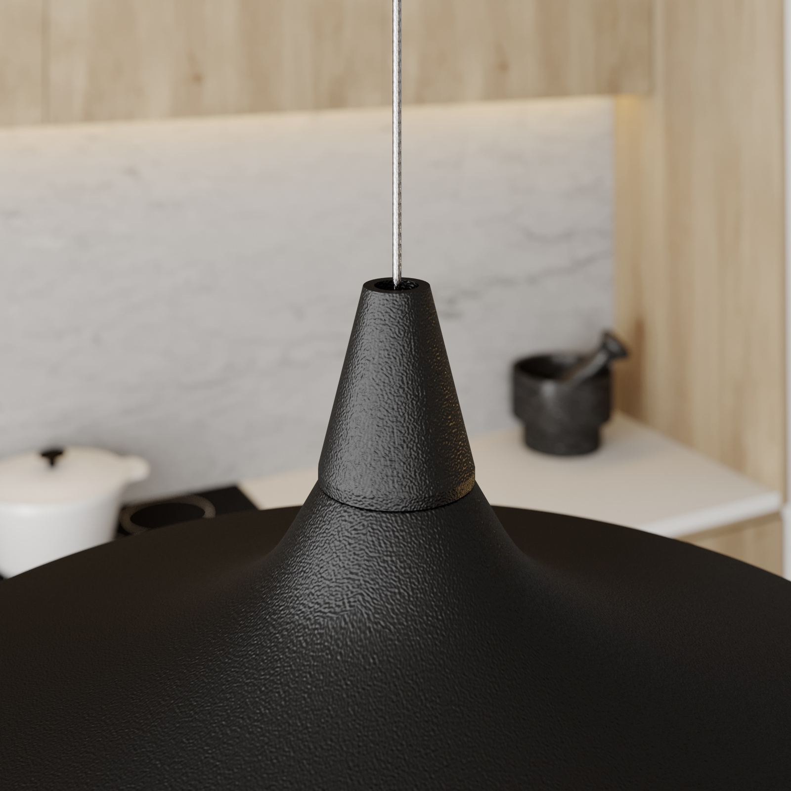 Lucande Tamsi -LED-riippuvalo, 5-lamp., Himmennys - Image 4