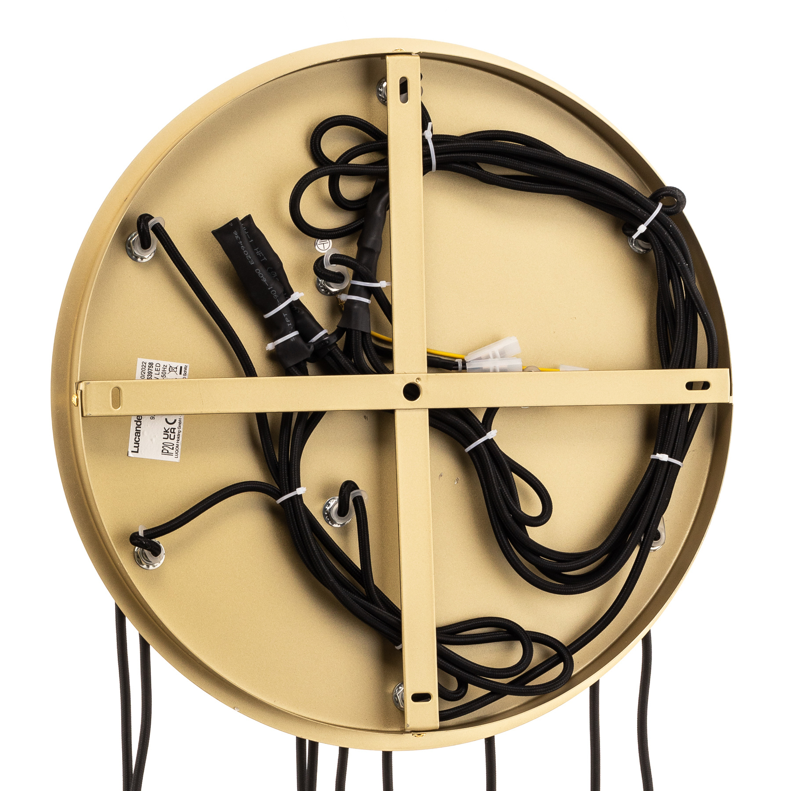 Lucande Taylan -riippuvalo 9-lamppuinen, Pyöreä - Image 5