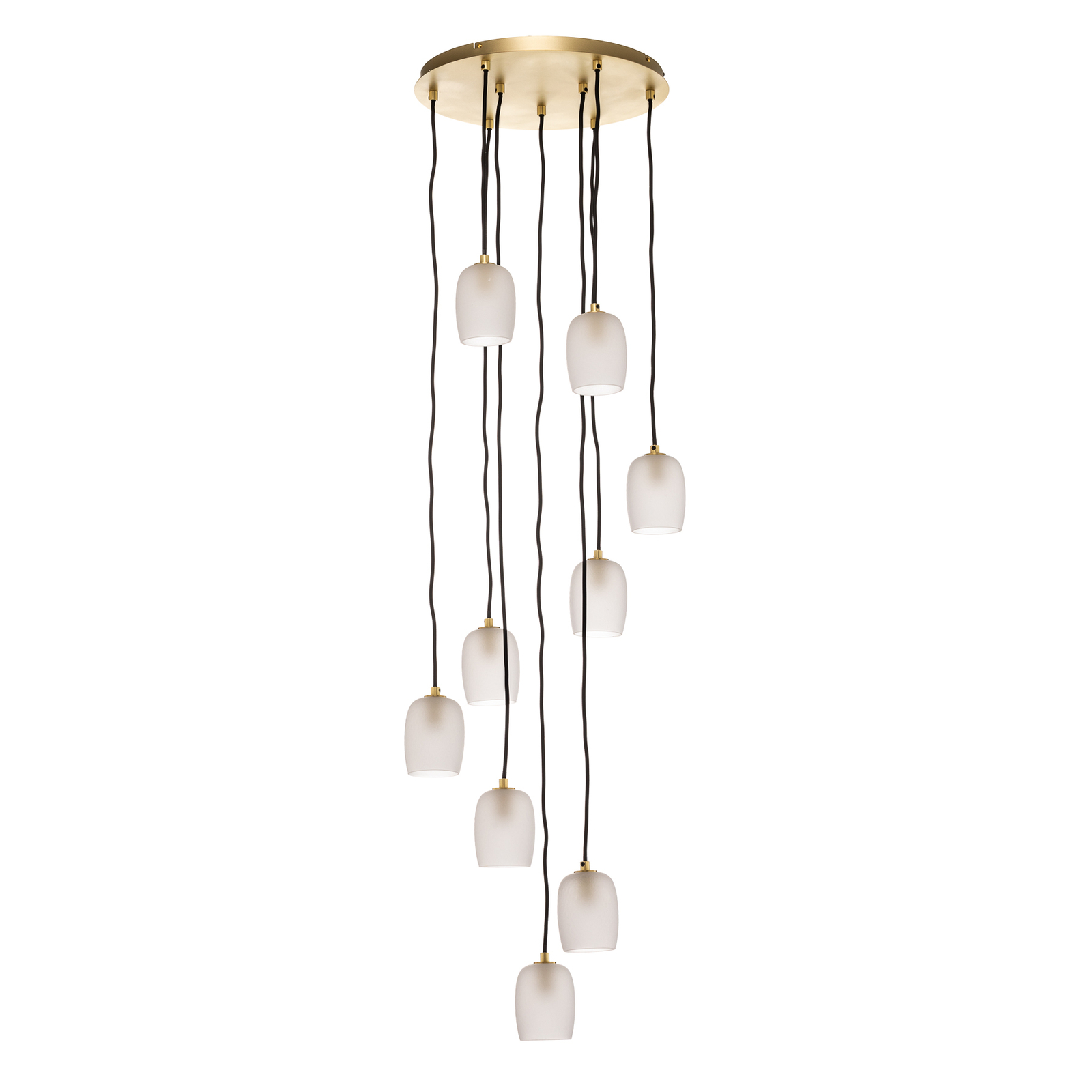 Lucande Taylan -riippuvalo 9-lamppuinen, Pyöreä - Image 6