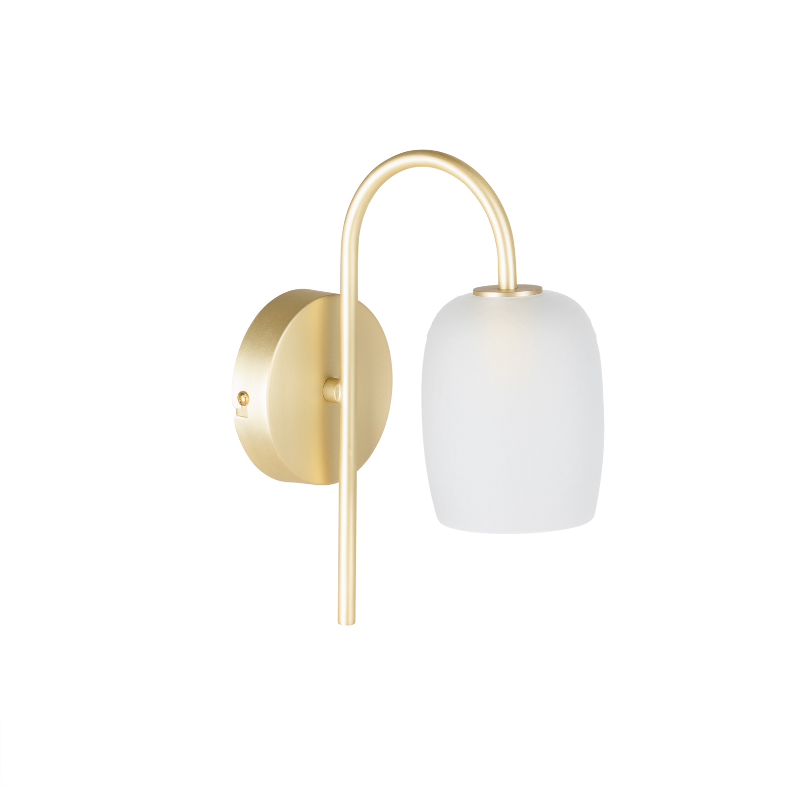 Lucande Taylan -seinälamppu, Rautaa, Lasivarjostin - Image 6