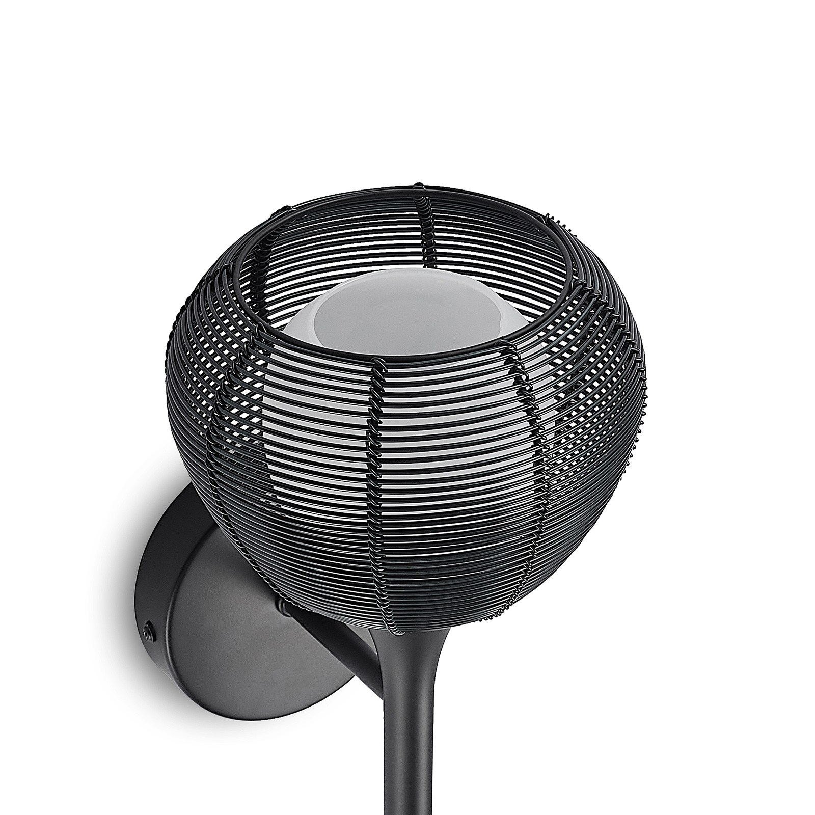 Lucande Tetira -seinävalaisin, Musta - Image 6