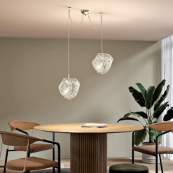 Lucande Valina -riippuvalo Lasia, Hajautettu