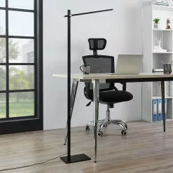 Lucande Wasko -LED-lattiavalaisin