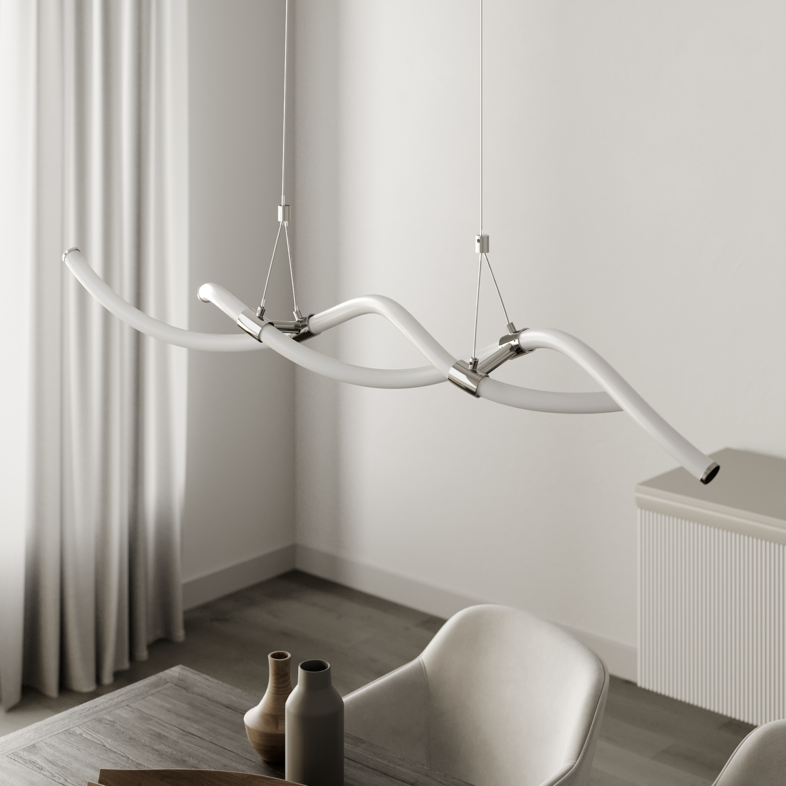 Lucande Wewa -LED-riippuvalaisin, Switch-Dim - Image 2