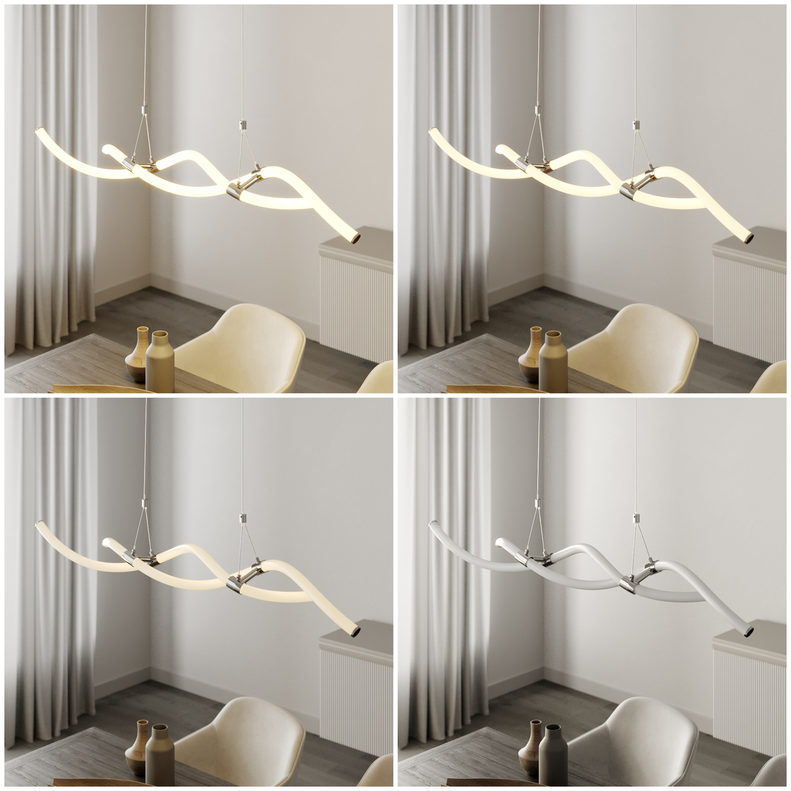 Lucande Wewa -LED-riippuvalaisin, Switch-Dim - Image 8