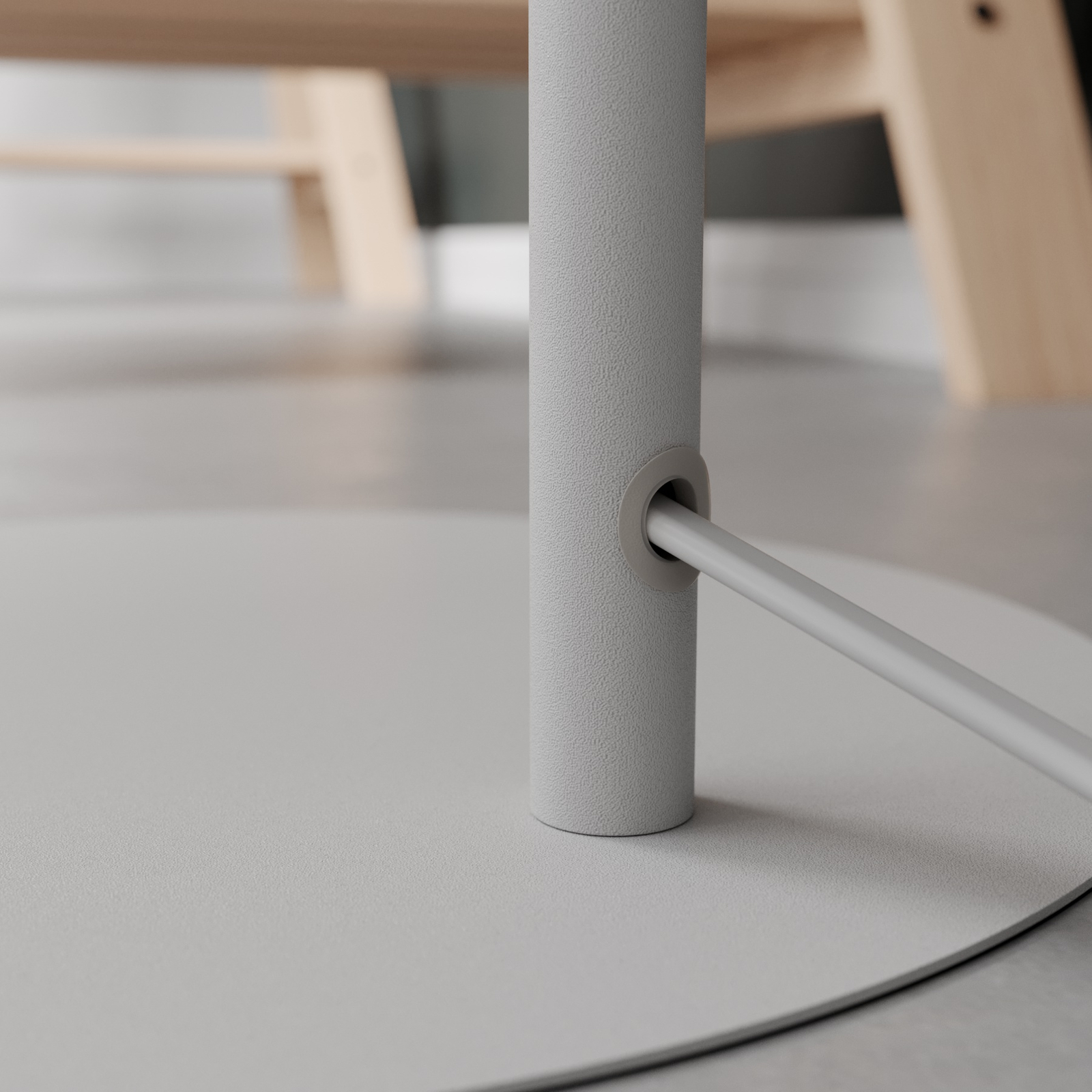 Lucande Wibke -lattiavalaisin, Valkoinen - Image 3