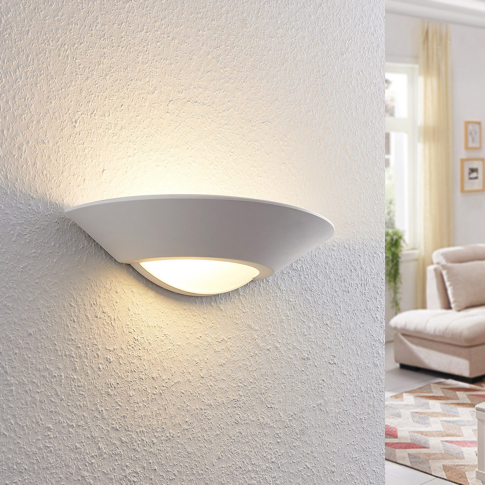 Lucande Wilka Kipsiseinävalaisin