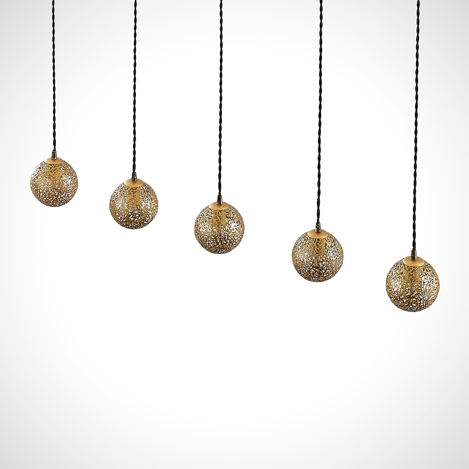 Lucande Zale -riippuvalaisin Kulmikas 5-lamppuinen - Image 5