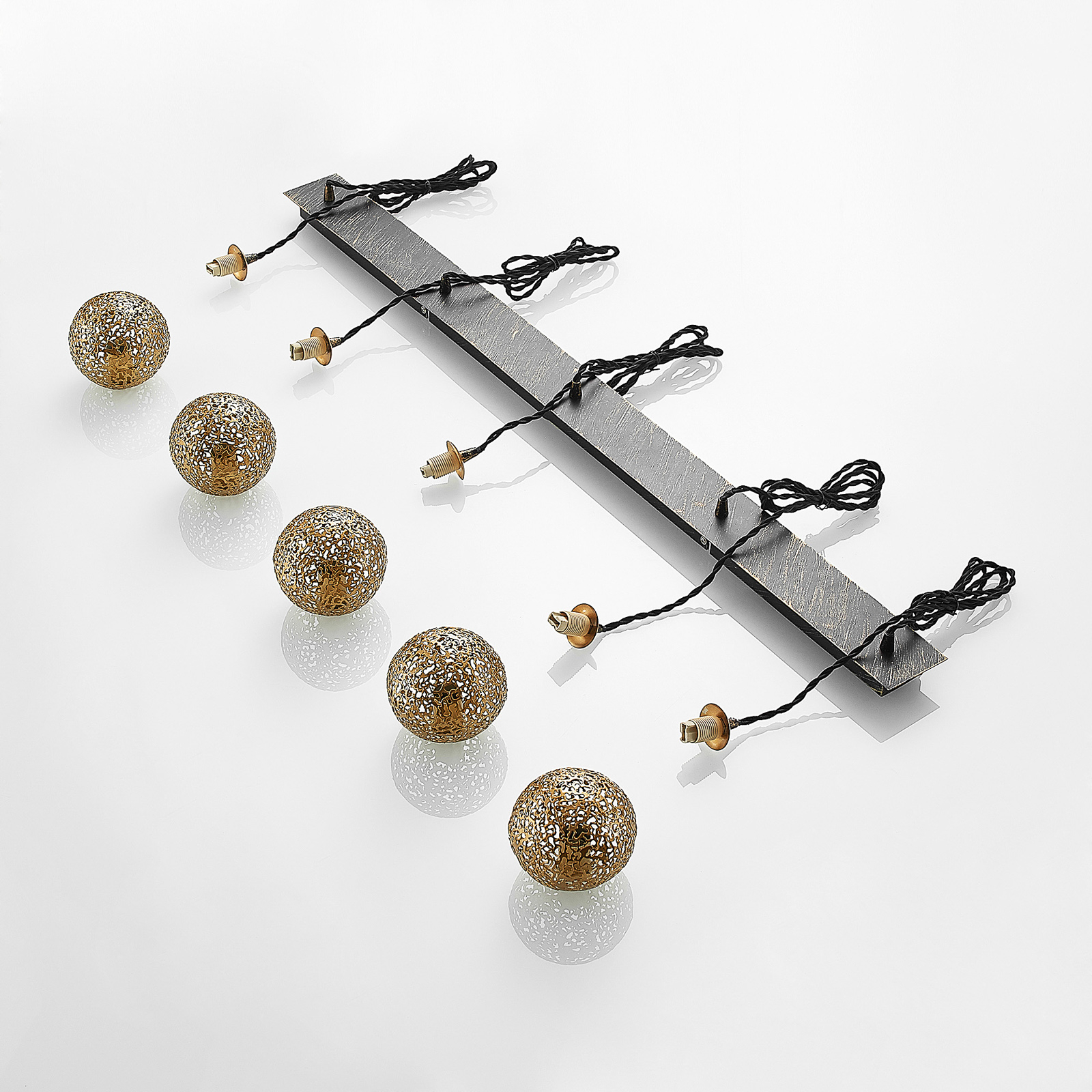 Lucande Zale -riippuvalaisin Kulmikas 5-lamppuinen - Image 7