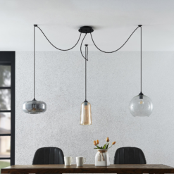 Lucande Zyli -riippuvalaisin Lasia, Kolmivärinen