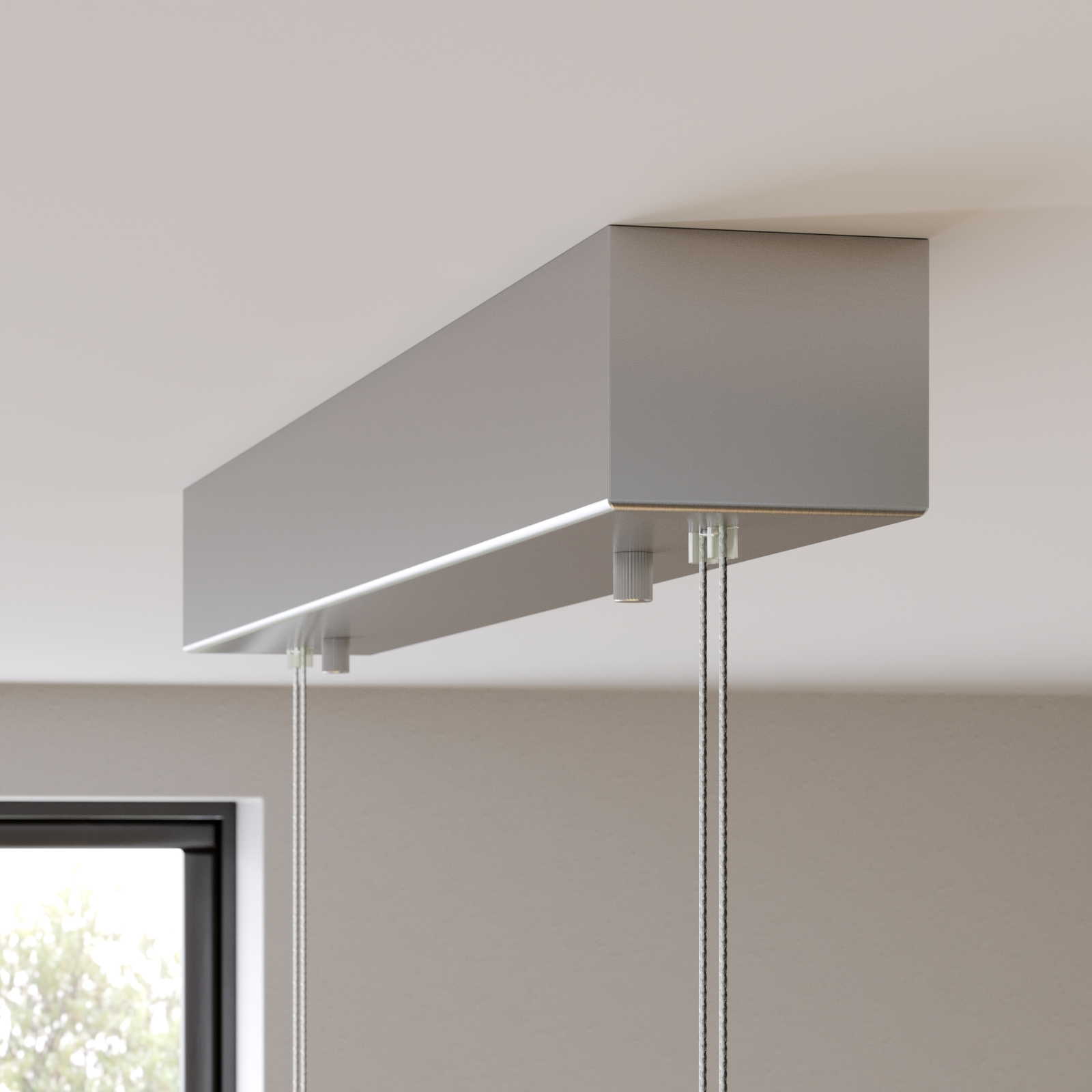 Lucande Puinen LED-riippuvalaisin Karinja, Luonnonpuu - Image 3